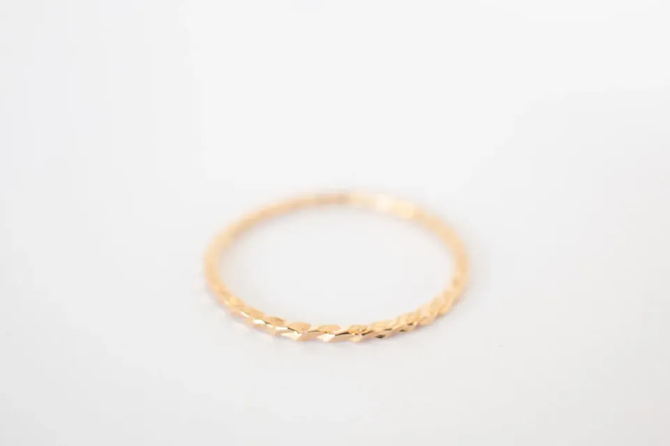 Eremis Natalia ring gullbelagt 18 karat