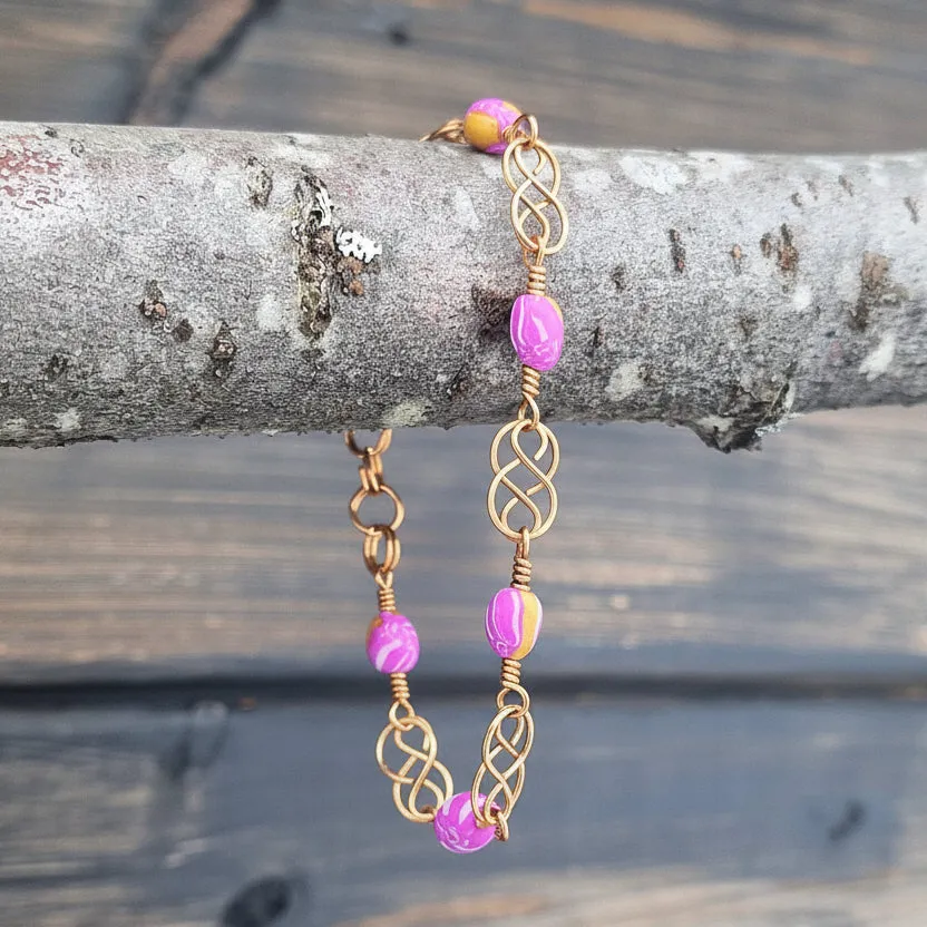 Kunstnerbonden Anita armbånd polymer bronse