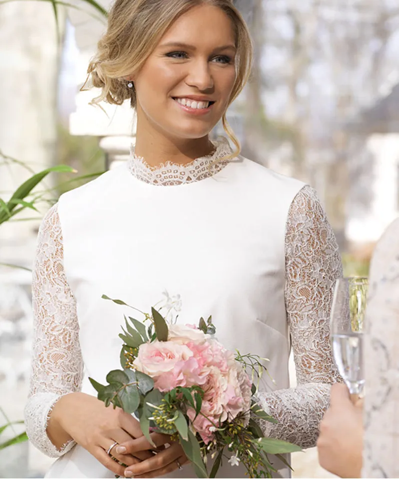 Blomdahl Pendant Tiffany øredobber 7 mm hvit titan