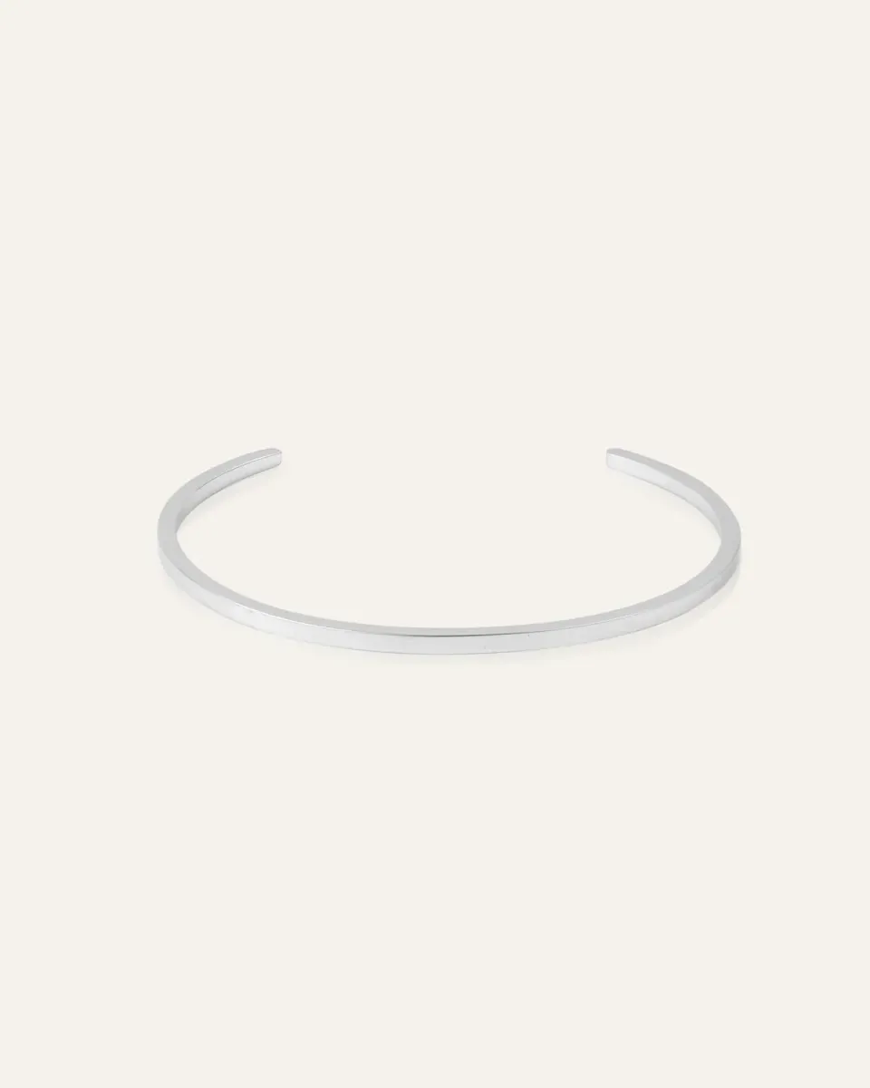 Mockberg Sleek Bangle Small armbånd sølv 17 cm