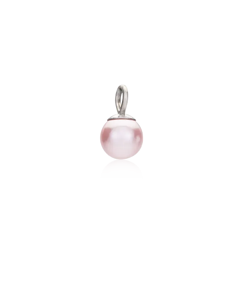 Blomdahl Pearl anheng light rose titan nikkelfri