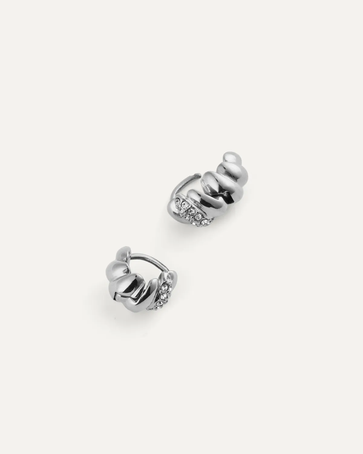 Mockberg Noela Small hoops sølv 13 mm