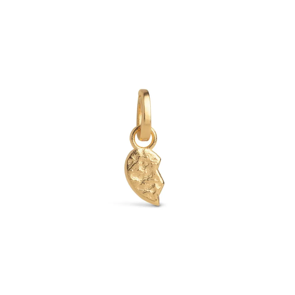 ENAMEL Copenhagen Twin Heart charm left gull 10 mm