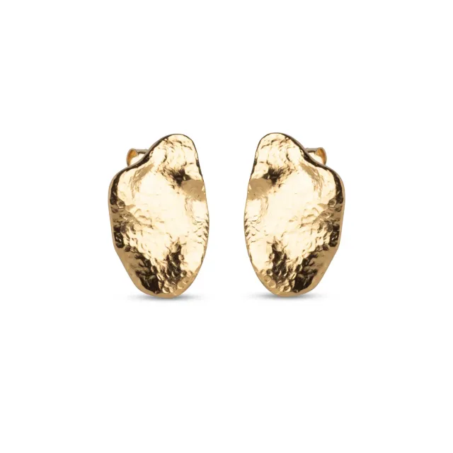 Enamel Maia Large studs gull 20x14 mm par