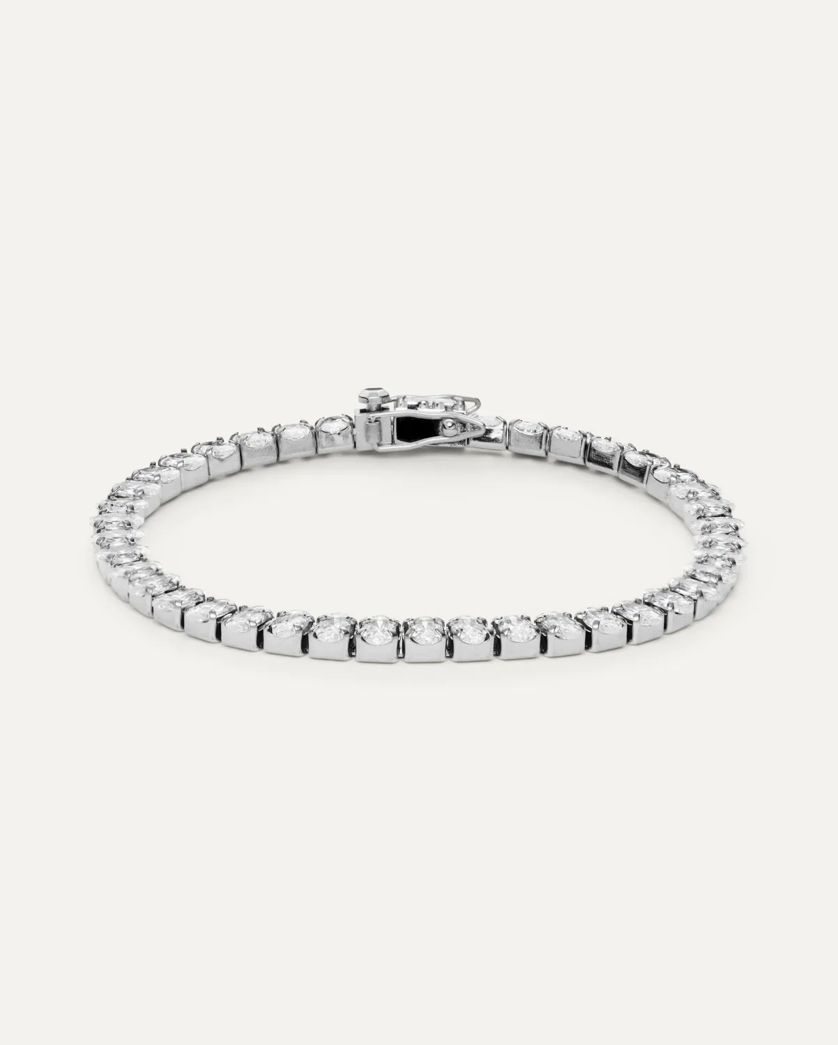 Mockberg Rose Steel armbånd sølv 170 mm medium