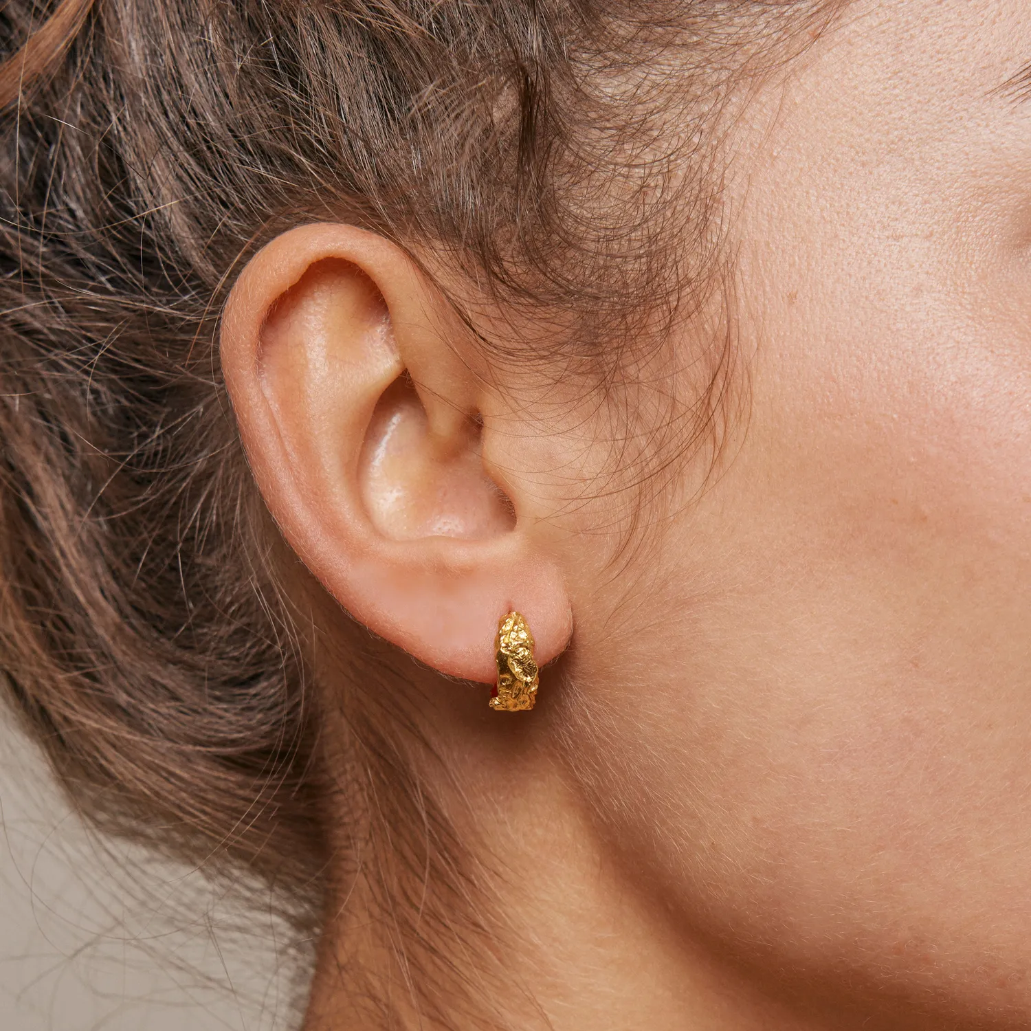 Enamel Rio Nela øredobbsett forgylt gavepose