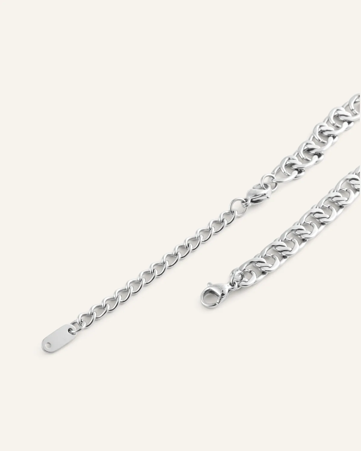 Mockberg Infinity Grand armbånd sølv Medium 170 mm
