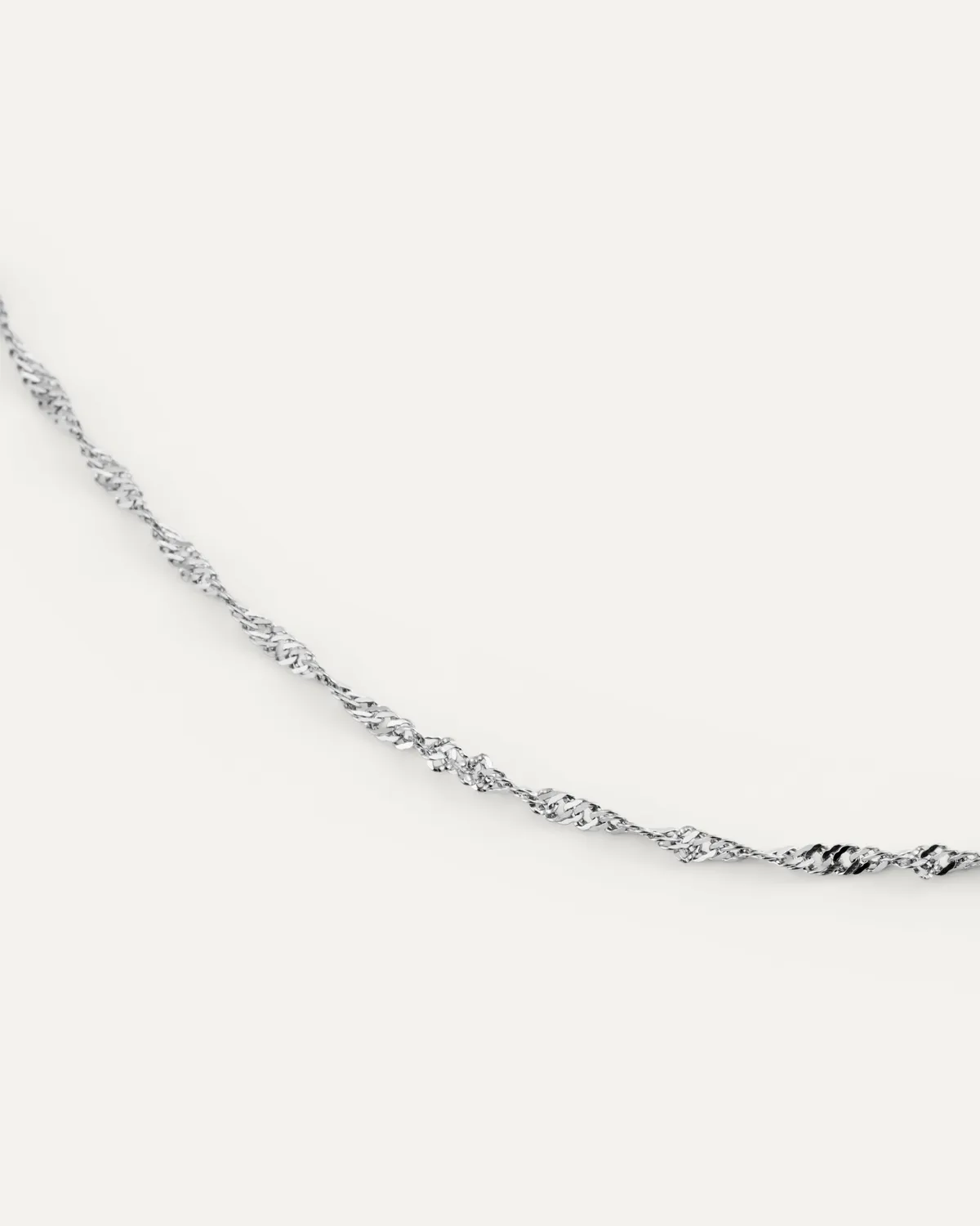 Mockberg Twirl Bracelet armbånd sølv Medium vanntett