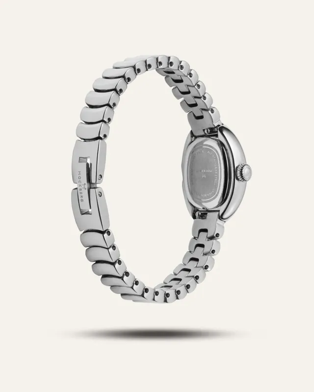 Mockberg Belle Oval Petite lenkereim stål 200 mm