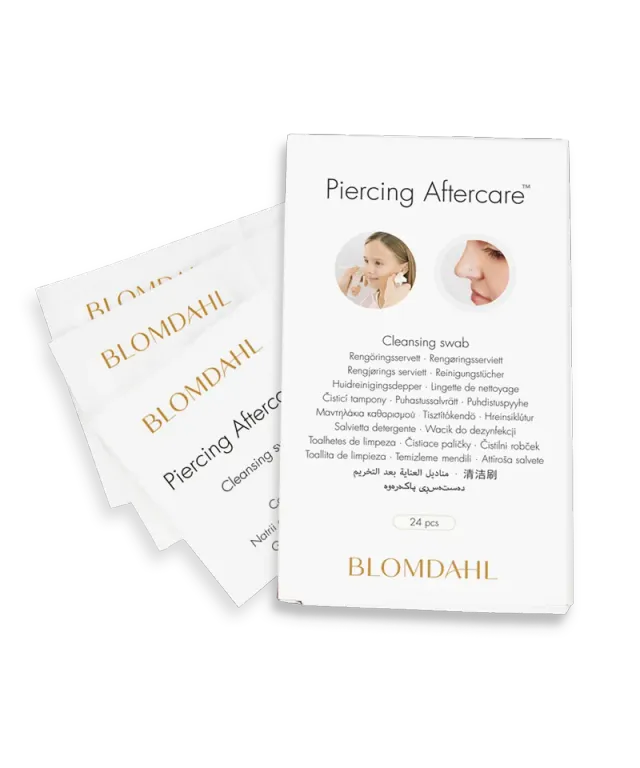 Blomdahl Piercing Aftercare renseservietter 24 stk