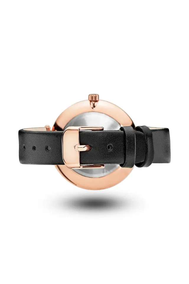 Mockberg Sigrid klokkereim svart lær 18 cm