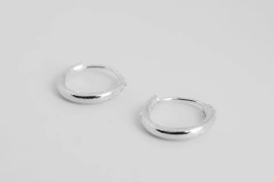 Eremis Theodorino øredobber sølv 1 par 14 mm