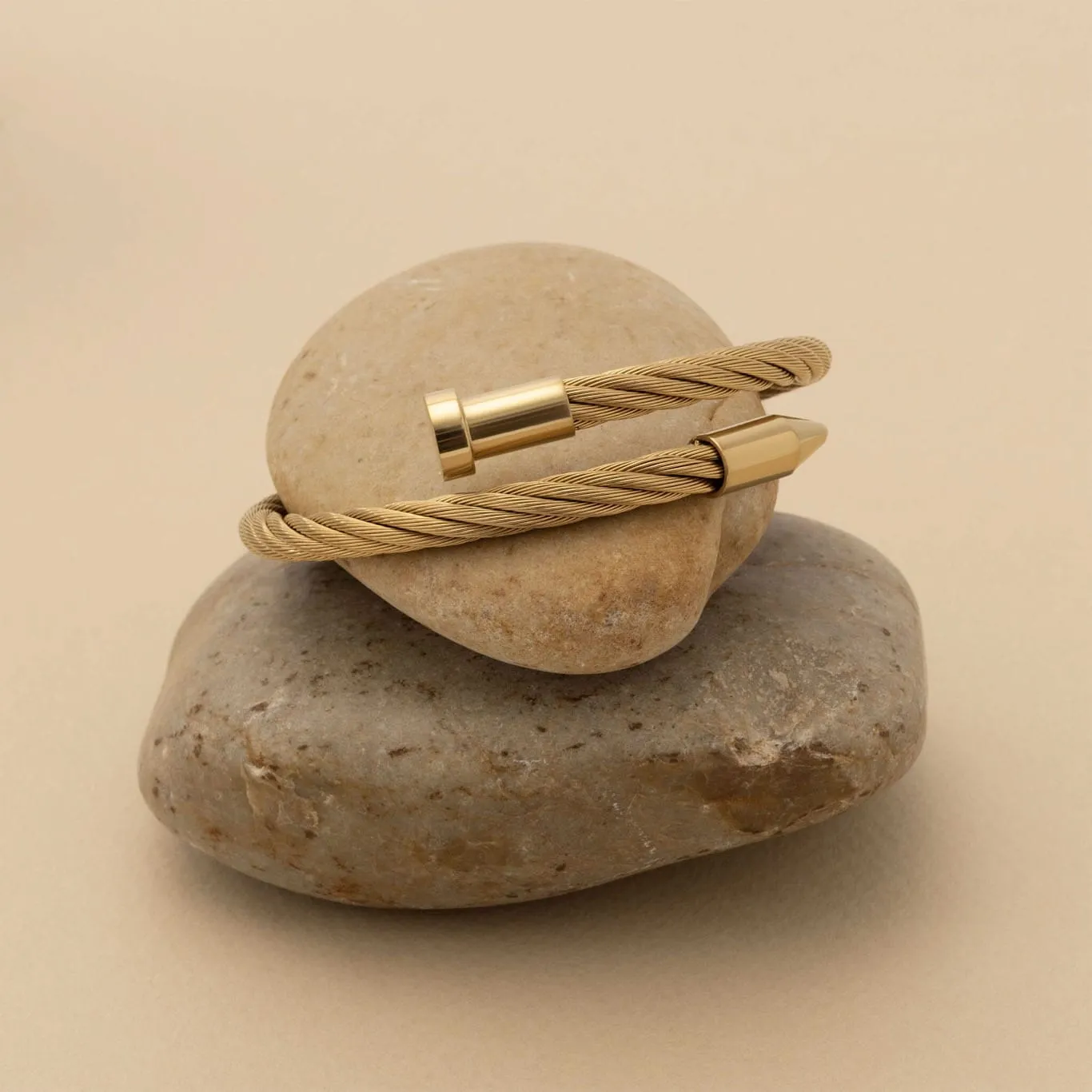 Mea Nani The Brace Cuff herrearmbånd 18K gull