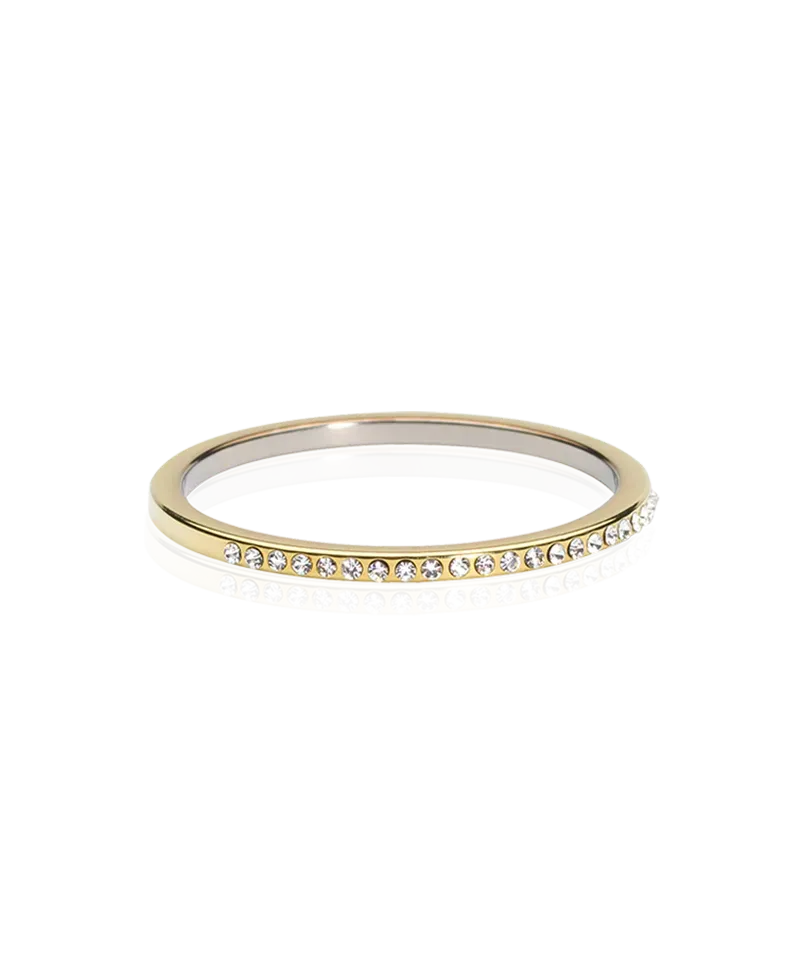 Blomdahl Brilliance Tiny Ring ring crystal gull 16 mm