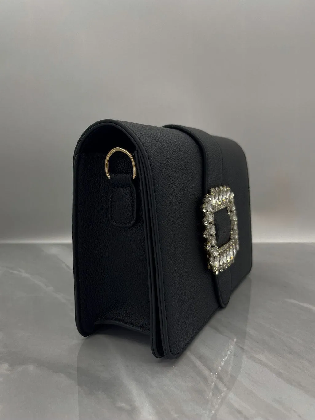 Mea Nani Classy Buckle Bag veske sort fest