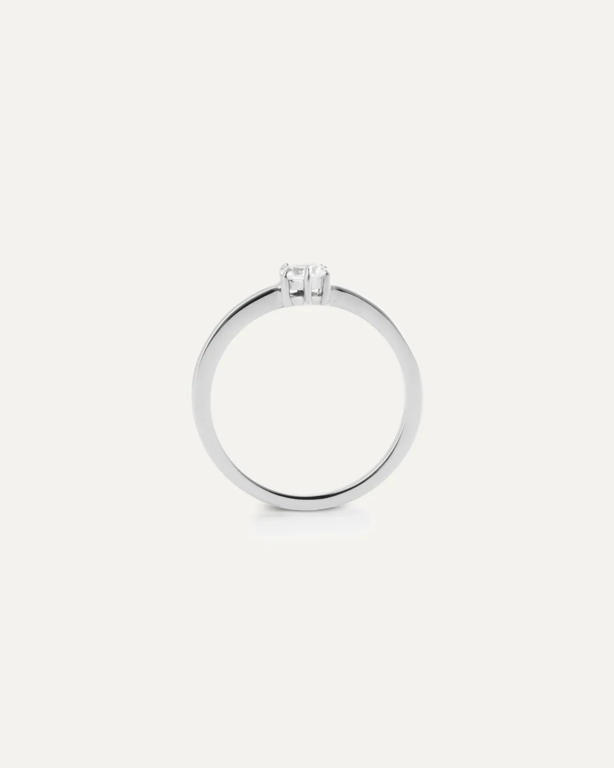 Mockberg Beloved ring sølv zirkonia