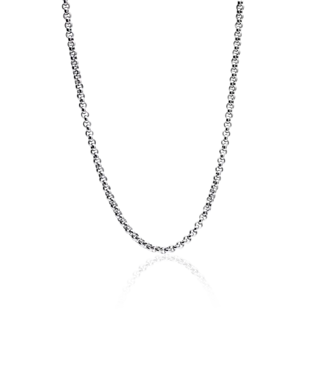 Blomdahl Box Chain kjede sølv 48-52 cm hudvennlig