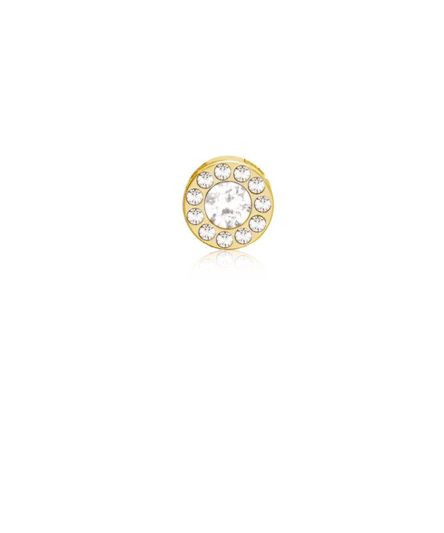 Blomdahl Brilliance Halo anheng crystal gull 8 mm