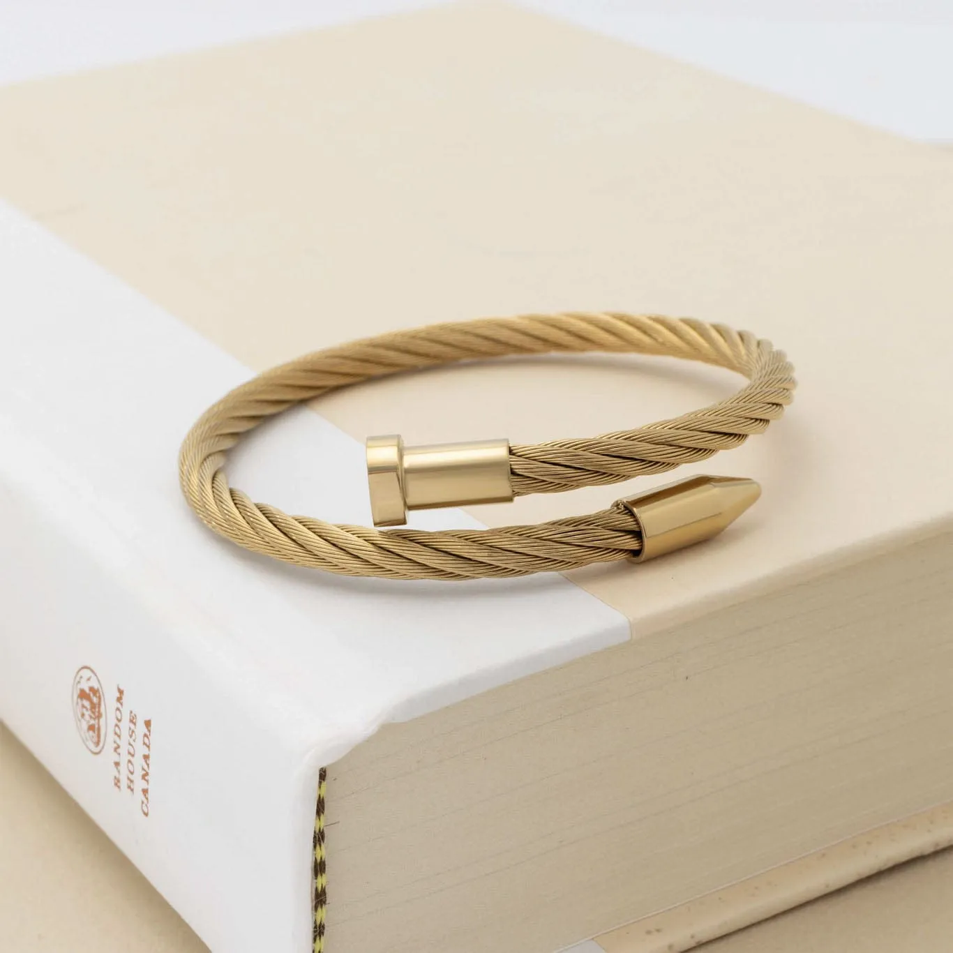 Mea Nani The Brace Cuff herrearmbånd 18K gull