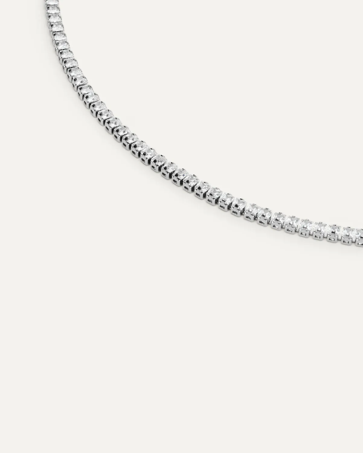 Mockberg Camille armbånd Medium 170 mm sølv zirkonia