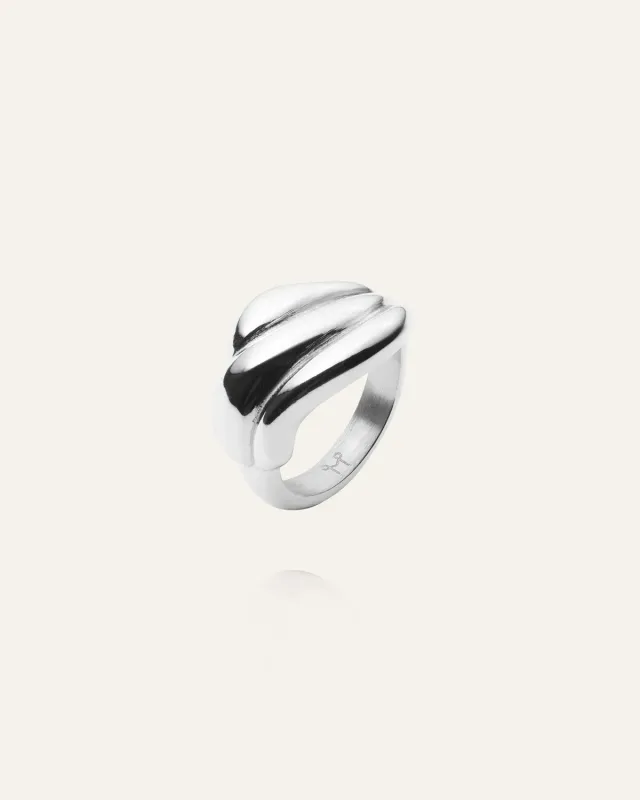 Mockberg Deco Ring sølvring statement