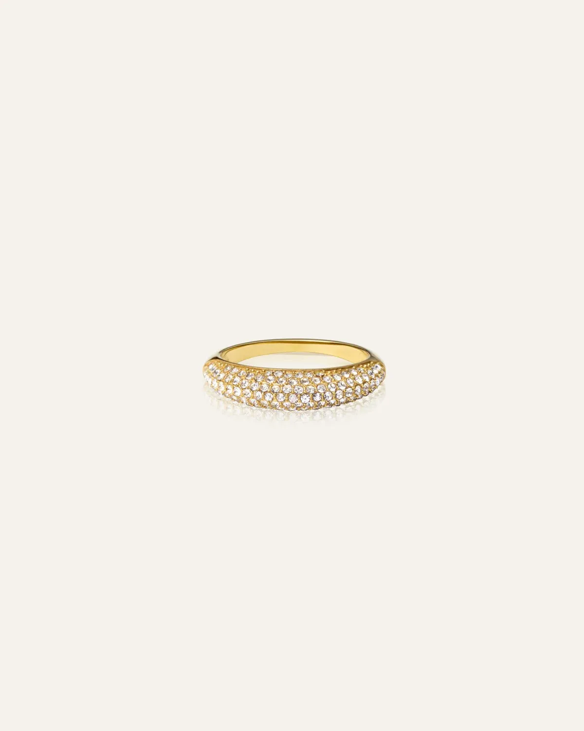 Mockberg Pavé Precious ring 50 gull pavé