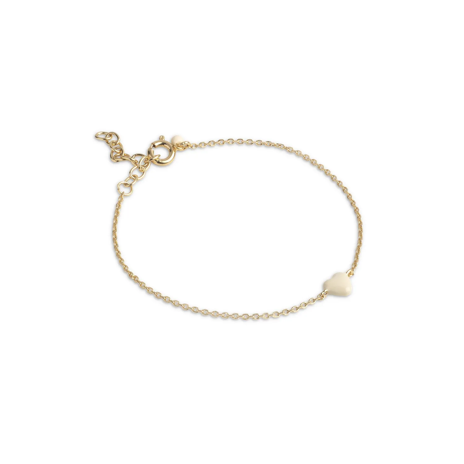 Enamel Amore Daisy gavesett gull forgylt