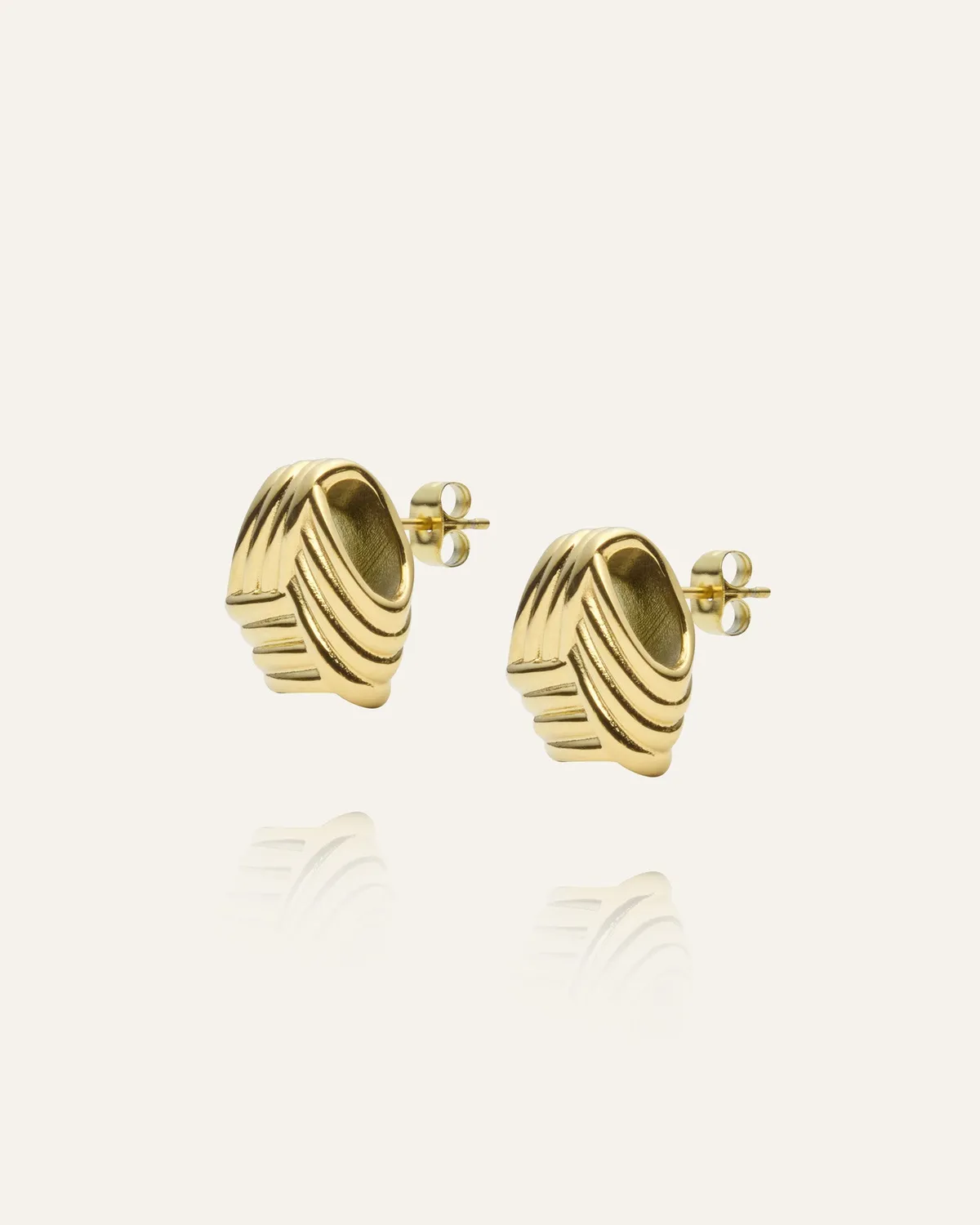 Mockberg Sanne Astrid Earring øredobber gull 20 mm