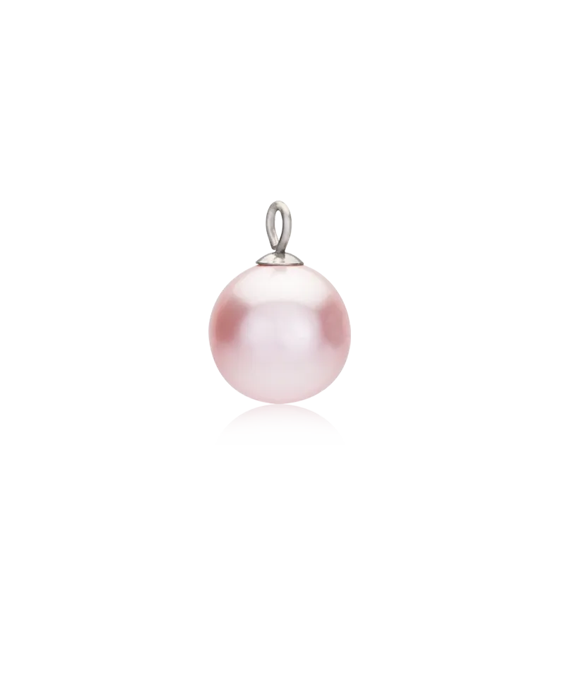 Blomdahl Pearl anheng light rose titan nikkelfri