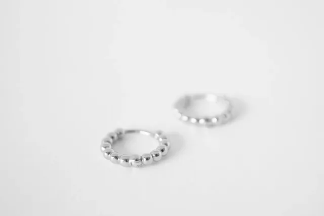 Eremis Bronte øredobber sterling sølv 12 mm
