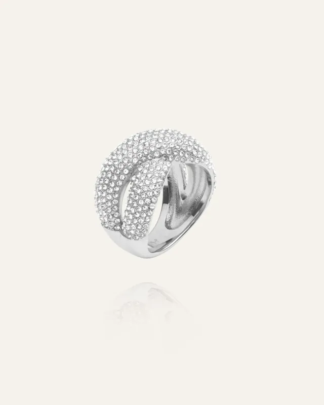 Mockberg Gunhild Ring ring sølv str 52