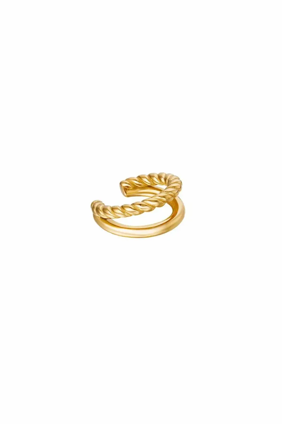 Mea Nani Soft Edge Ear Cuff 14K gullbelagt vanntett
