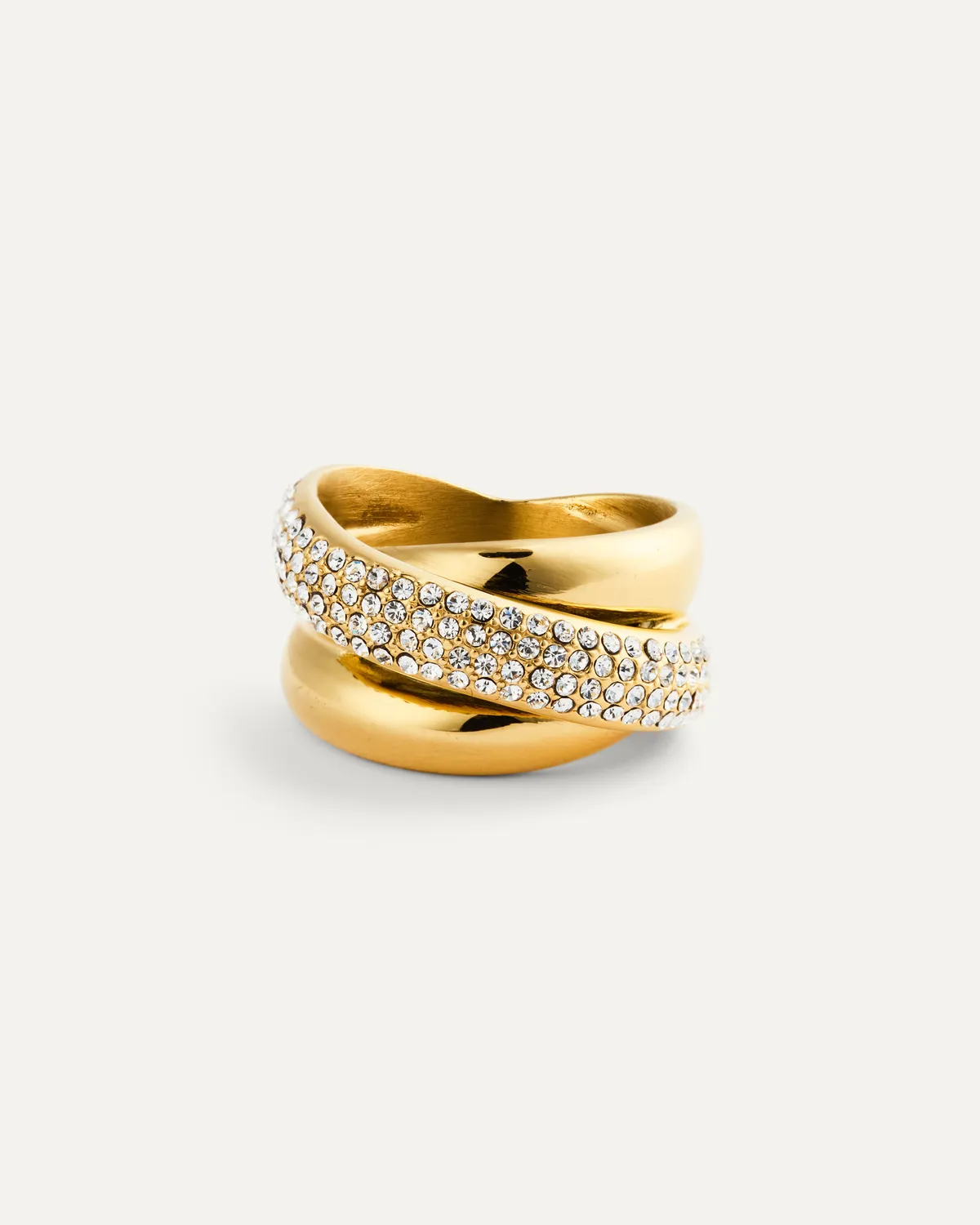 Mockberg Brume ring gull tvunnet Preciosa