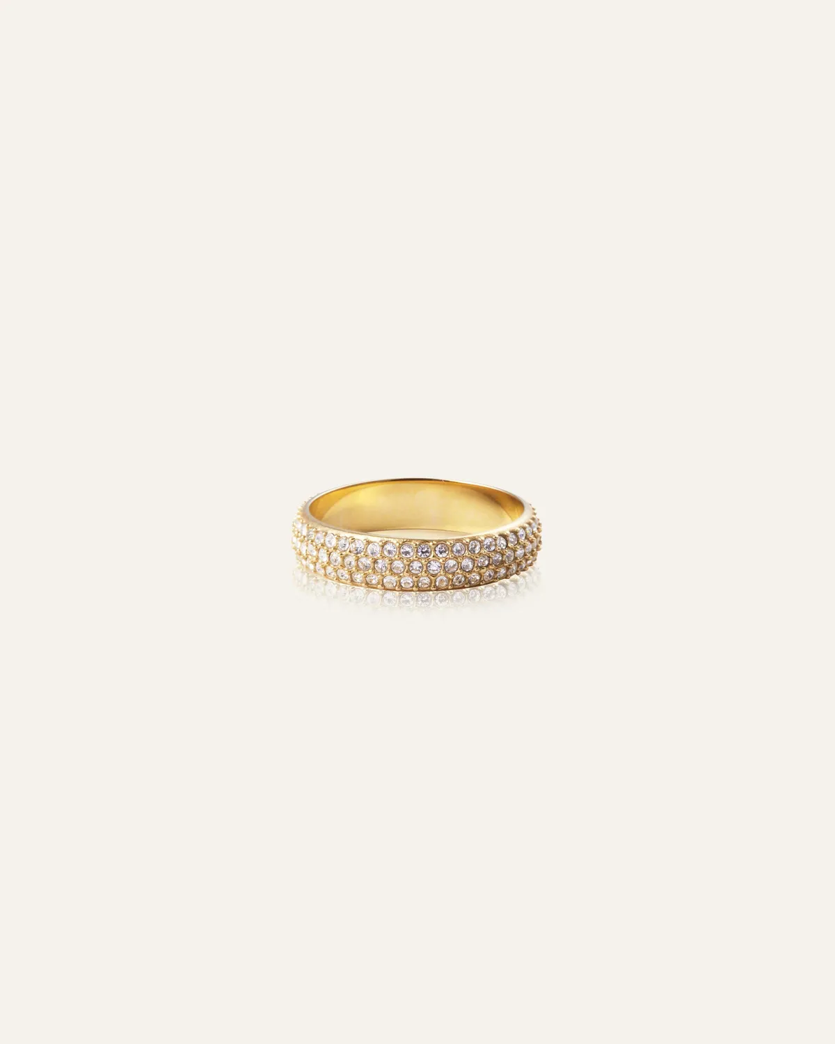 Mockberg Amour Ring ring 54 gull zirkonia