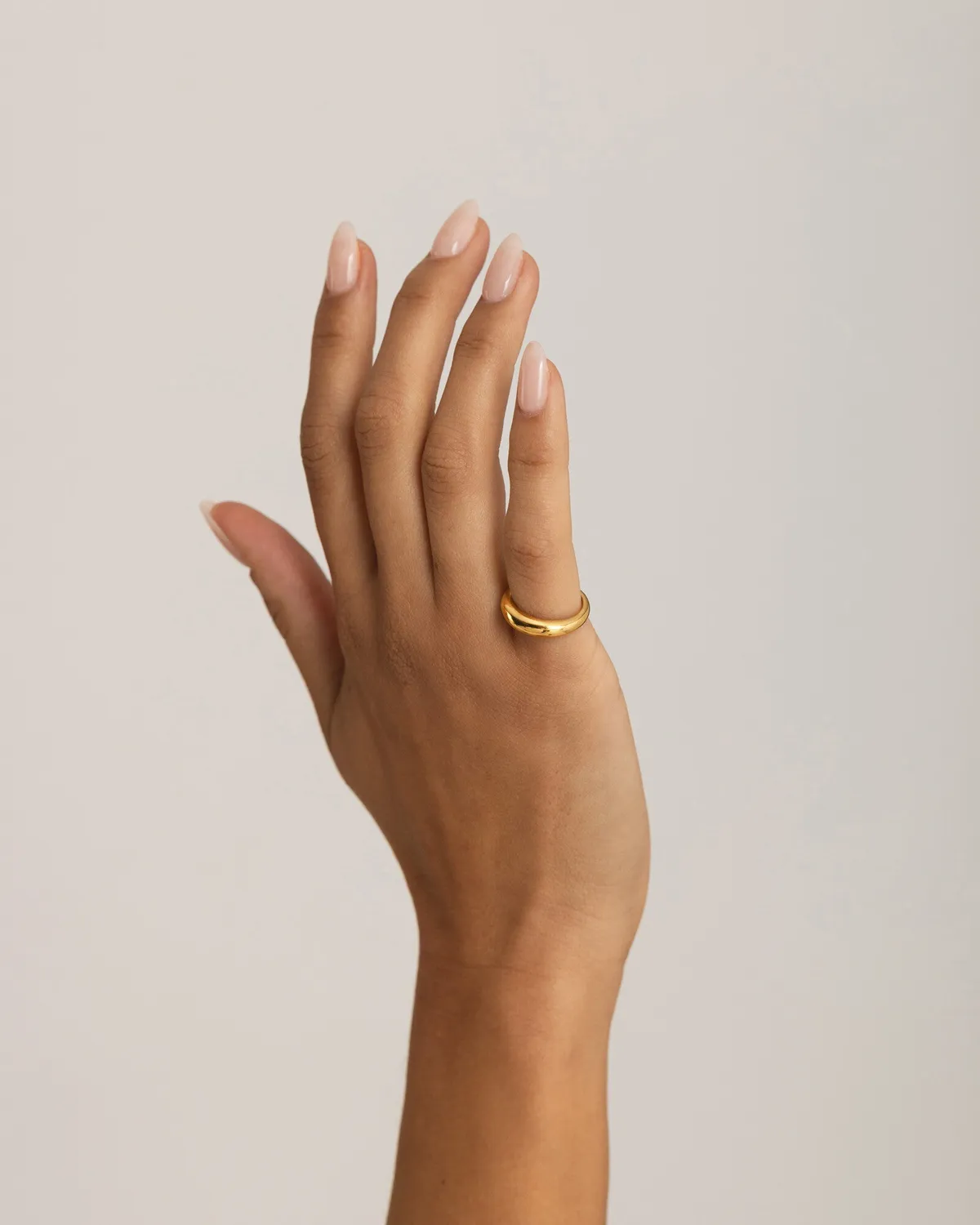 Mockberg Classic Ring ring gull vanntett