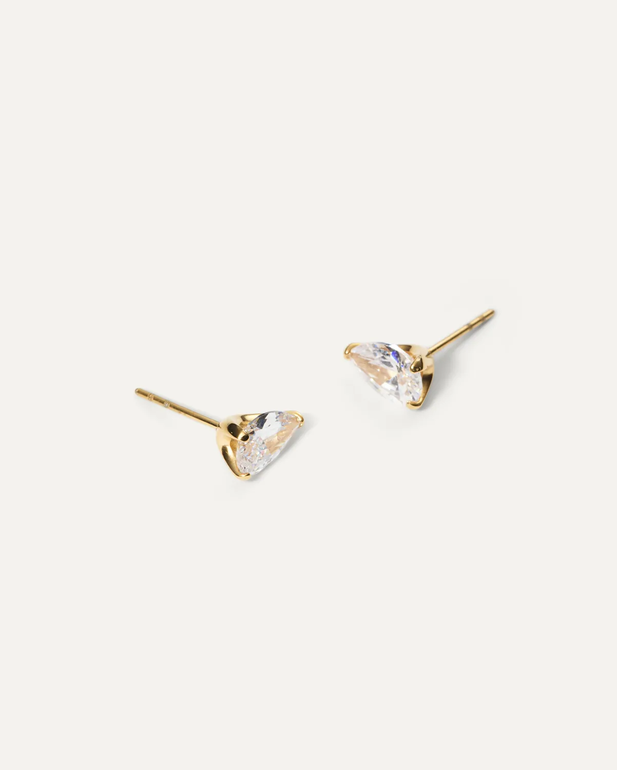 Mockberg Amélie Gold Studs ørestikker gull 10 mm