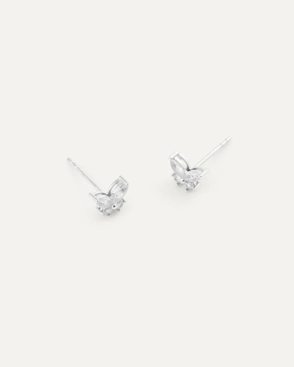 Mockberg Butterfly Studs ørestikker sølv 7 mm
